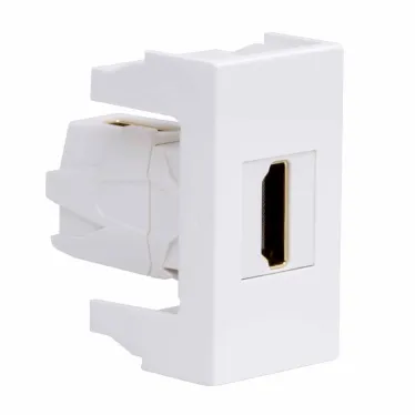 Розетка HDMI Viva белая 1 модуль