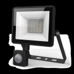 Прожектор светодиодный ДО 30 Вт 2850 лм 6500К AC 220В IP65 176х136х40мм с датчиком движения Elementary-S Gauss