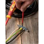 Шина PEN ноль-земля (6x9мм) 6 отв. цинк крепеж по краям