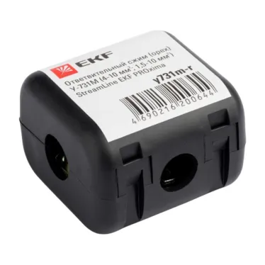 Сжим ответвительный (орех) У-731М (4-10 мм2, 1,5-10 мм2) розничный стикер StreamLine