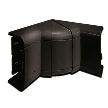 Угол внутренний 110х50мм черный