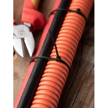 Хомут 2.5х150 черный нейлон (100шт)