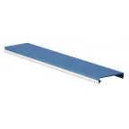 Крышка для перфор короба, синяя RL 120мм