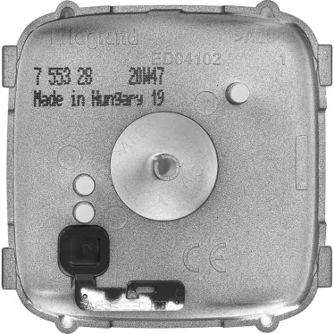 Valena ALLURE Лицевая панель для термостата для теплых полов Антрацит