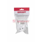 Тройник электрический Шар 220 В, 6 А, белый