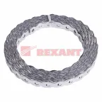 Лента-полоса монтажная оцинкованная. перфорированная волна 17х0.55 мм. 25 м