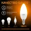 Лампа светодиодная LED 6.5 Вт 520 лм 3000К свеча теплый E14 AC 220В Black Gauss