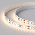 Светодиодная лента RT-A160-8мм 24V Warm3000 (12 W/m, IP20, 2835, 5м) (высок.эфф.150 лм/Вт)