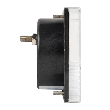 Амперметр AM-A801 аналоговый на панель 80х80 (круглый вырез) 1000А трансформаторное подключение