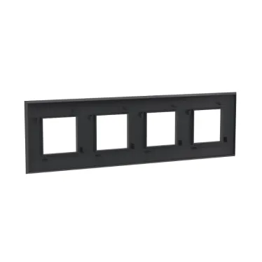 Avanti Рамка ARTLEBEDEV, , Черный матовый, 8 модулей