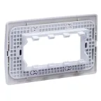 Каркас в сборе с рамкой под 4 модуля VIVA для монтажа ЭУИ в стену