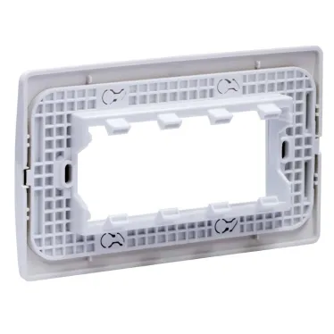 Каркас в сборе с рамкой под 4 модуля VIVA для монтажа ЭУИ в стену