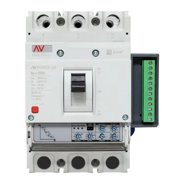 Выключатель автоматический AV POWER-2/3 250А 50кА ETU2.2