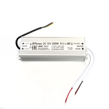 Драйвер светодиодный LED 200w 12v IP67