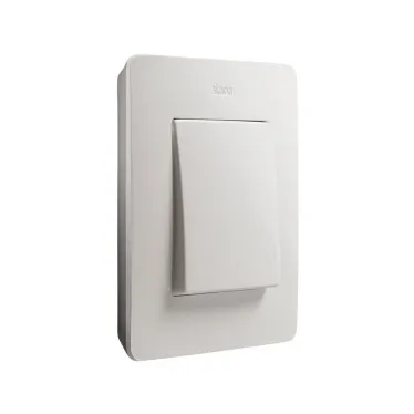 Рамка на 1 пост белый с основанием цвета тростниковый сахар S82 Detail