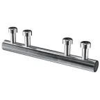 Зажим соединительный прямой пруток-пруток 8-10мм оцинкованная сталь IEK