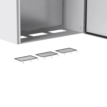 Щит с монтажной панелью ЩМПг-120.75.30 каб фланец IP65 PROxima