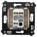 Avanti Переключатель одноклавишный в стену, ''Ванильная дымка''