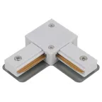 Коннектор TR-1PA-LС-WH L-образный для однофазного шинопровода белый