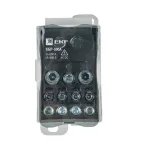 Блок распределения (Кросс) крепеж на панель DIN КБР-500A