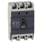Выключатель автоматический трехполюсный EZC250 36 KA/415В 3Т 100 A