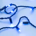 Светодиодная гирлянда ARD-STRING-CLASSIC-10000-BLACK-100LED-STD BLUE (230V, 7W) | 025802 | Arlight