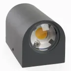 Светильник светодиодный уличный ДБУ-2х5w вверх/вниз 3000K IP54 серый