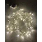 Гирлянда LED Нить 10 м ENIN-10B теплый свет 8 режимов, 220V, IP20 (60/720)