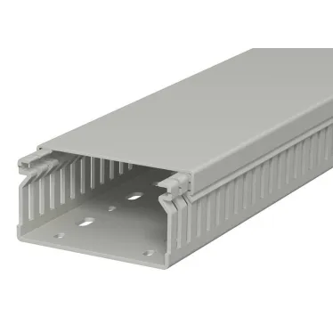 Распределительный кабельный канал LK4 40x80x2000 мм (ПВХ, серый)