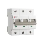 Выключатель автоматический трехполюсный 100А D ВА47-125