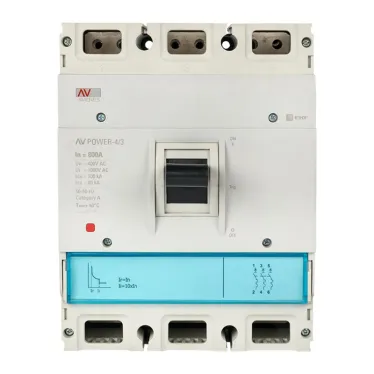 Автоматический выключатель AV POWER-4/3 800А 35kA TR