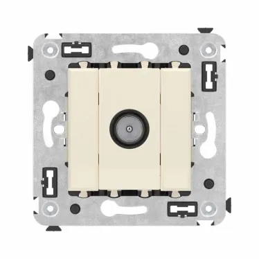 Avanti Розетка TV оконечная в стену, , Ванильнаядымка