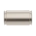 Муфта труба-труба D-25мм IP66/IP67 никелированная латунь