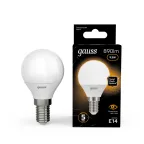 Лампа светодиодная LED 9.5Вт E14 220В 3000К Globe | 105101110 | Gauss