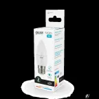 Лампа светодиодная LED 8 Вт 540 лм 4100К свеча нейтральный E27 AC 220В Elementary Gauss