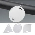 Бирка кабельная У-134 квадрат 55х55 мм