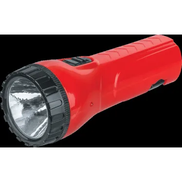 Фонарь светодиодный NPT-CP20-ACCU 0.5Вт LED аккумуляторный с вилкой для зарядки пластик
