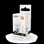 Лампа светодиодная LED 8 Вт 520 лм 3000К шар P45 теплый E27 AC 220В Elementary Gauss