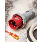 Вилка переносная 0452 3Р+РЕ+N 125А 380В IP67 PROxima