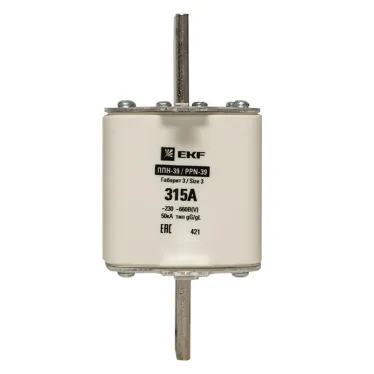 Вставка плавкая ППН-39 630/315А габарит 3