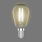 Лампа светодиодная Basic Filament ST45 4,5W 470lm 2700К Е14 LED 1/10/50 | 1141115 | Gauss