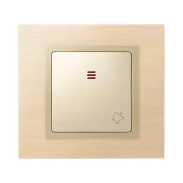 Клавиша с пиктограммой звонок для 75160-39, S82,82N шампань