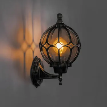 Светильник НБУ-60w вверх Е27 IP44 черное золото