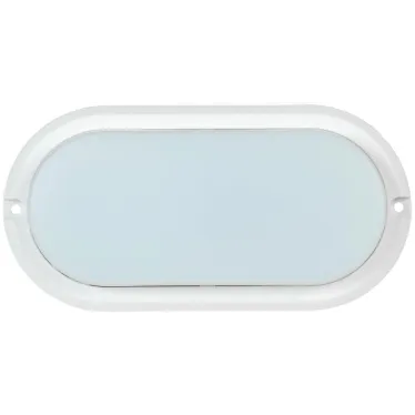 Светильник светодиодный ДПО 4012 12Вт IP54 4000K овал белый пластик IEK