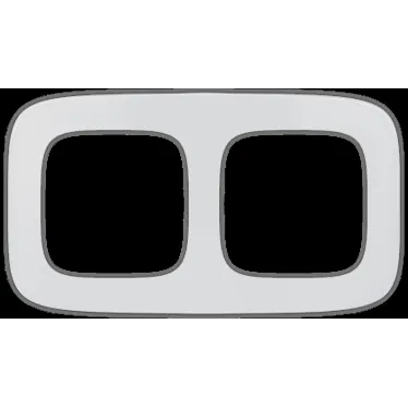 Valena ALLURE Рамка 2 поста Зеркало универсальная