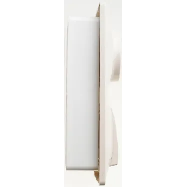 Блок: розетка с заземлением со шторками + выключатель трехклавишный бежевый