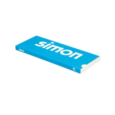 Рамка декоративная, 3 поста, Original, S82 Detail, графит-белый