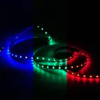 Лента светодиодная LED 5050/60-SMD 10 Вт/м 700 лм/м RGB DC 12В IP20 10мм (блистер 5м) Basic Gauss