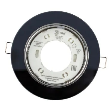 Светильник встраиваемый со светодиодной подсветкой DK LD51 BK GX53 черный