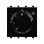 Avanti Механизм управления вентиляторами ''Черный квадрат'' 2 модульный